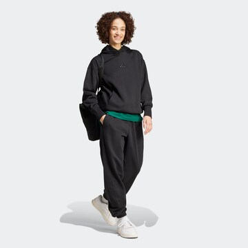 ADIDAS SPORTSWEAR Tapered Urheiluhousut 'ALL SZN' värissä musta