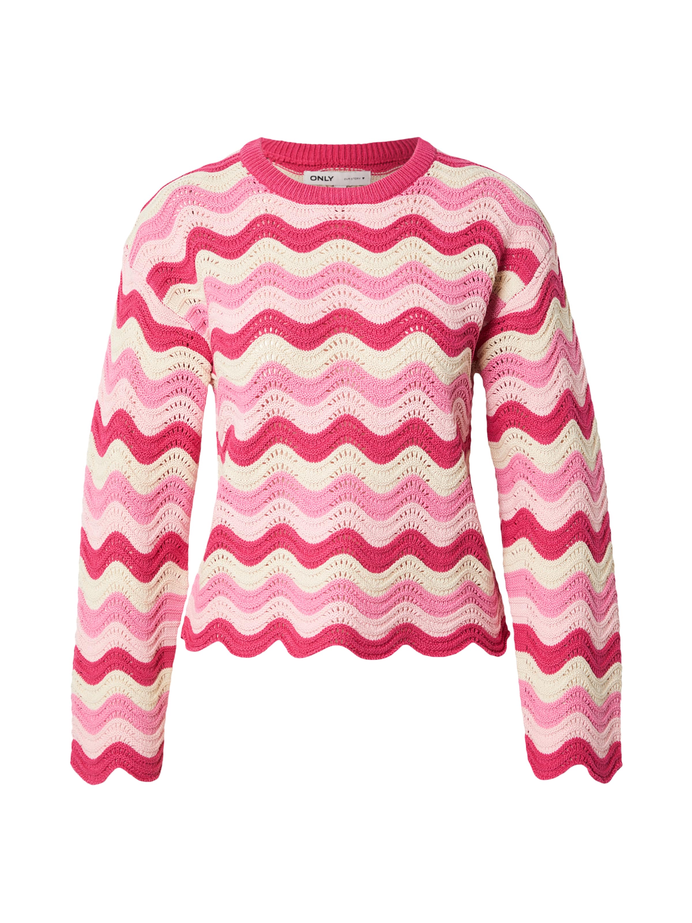 ONLY Sweater 'ONLASA' in Pink: front