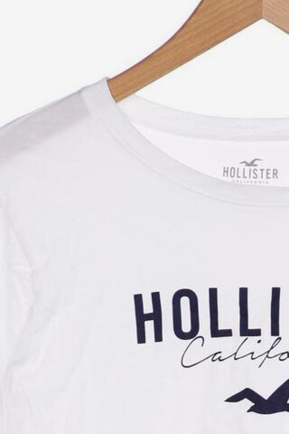 HOLLISTER Shirt in XS in White