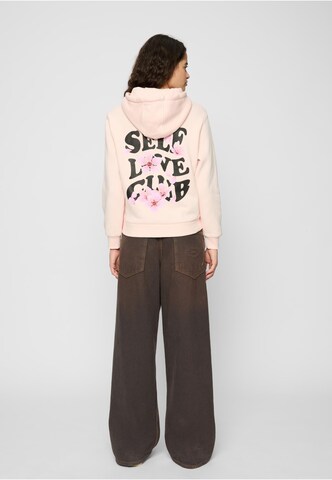 Miss Tee - Sudadera 'Self Love Club' en rosa