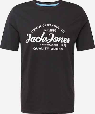 fekete / fehér JACK & JONES Póló 'FOREST', Termék nézet