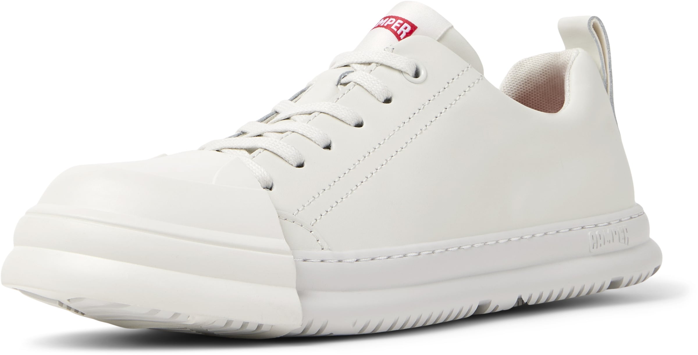 CAMPER Platform trainers 'Junction Runner' in White: front