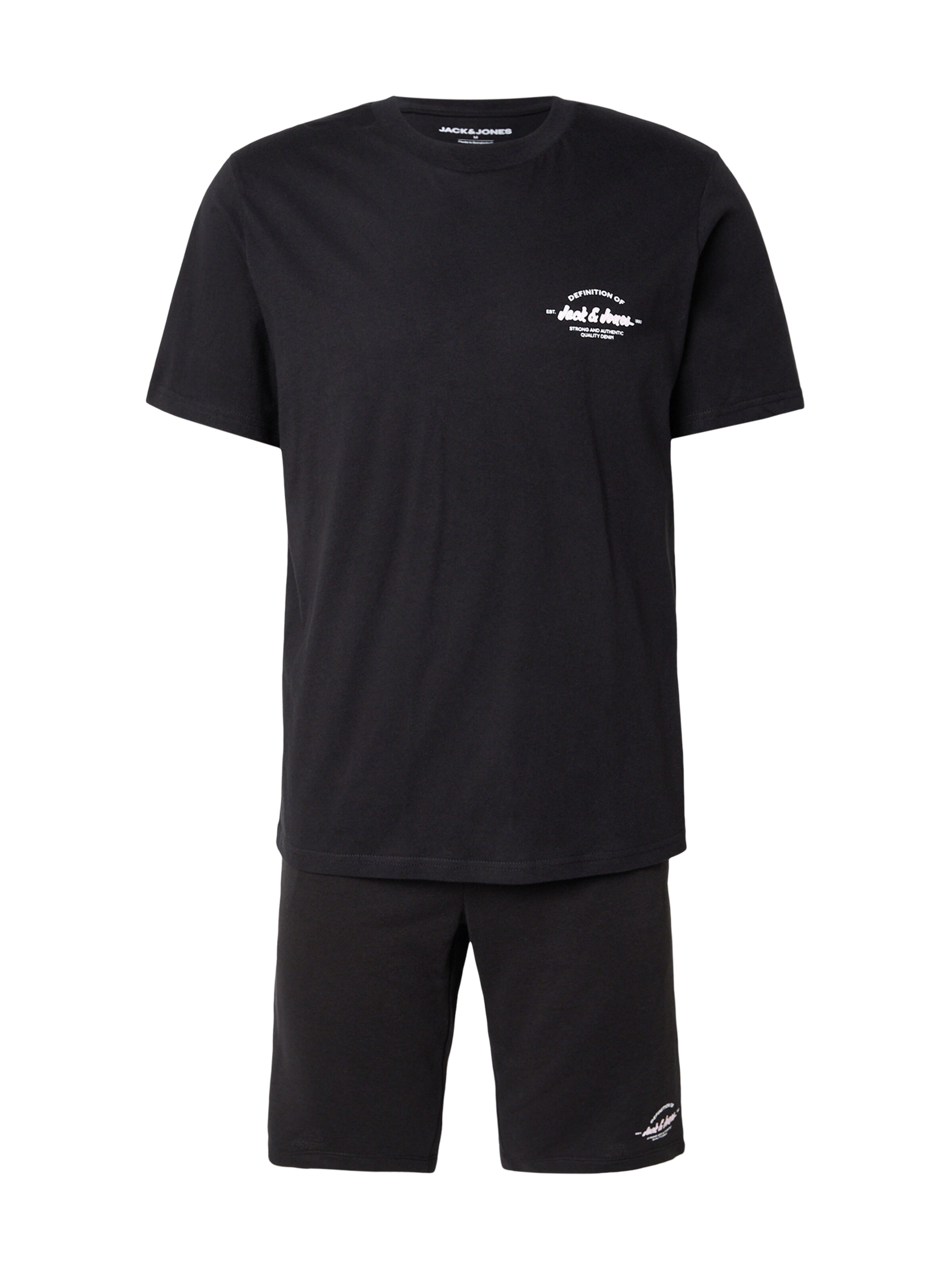 JACK & JONES Jooksudress 'JJBRANDON', värv must