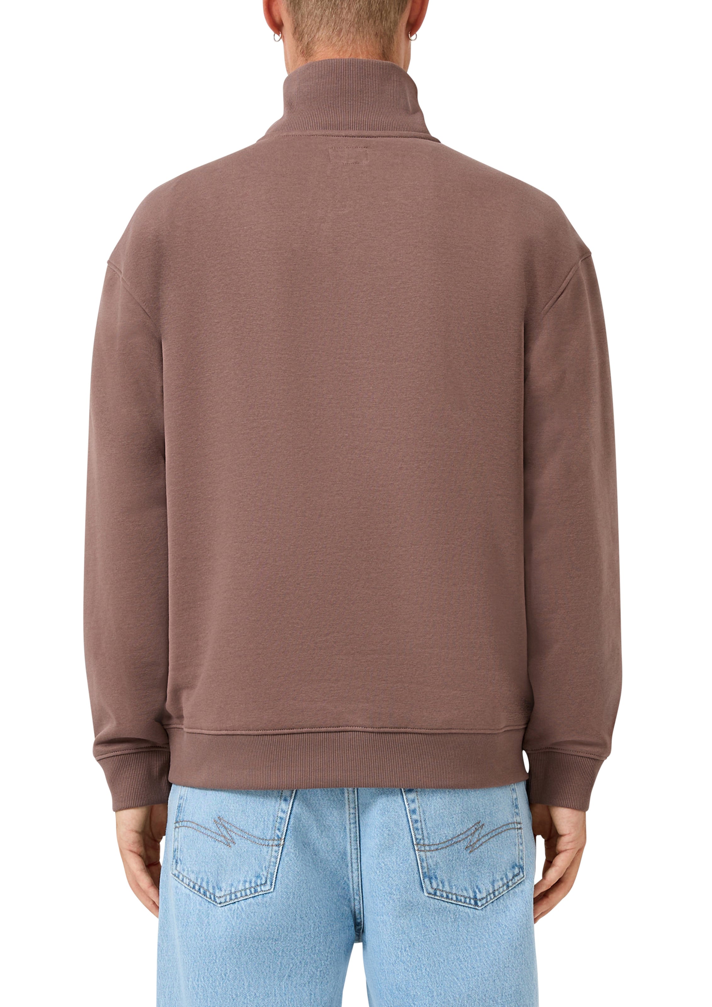 Sweat-shirt QS en marron