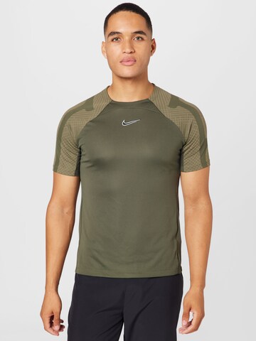 NIKE Performance Shirt 'Strike' in Green: front