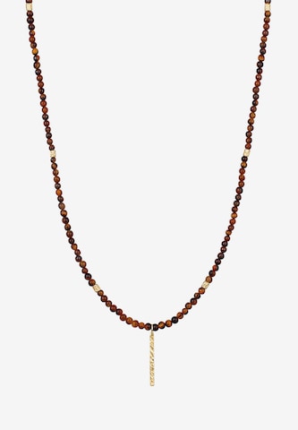 KUZZOI Necklace in Brown