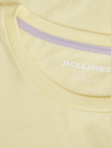 geltona JACK & JONES Marškinėliai 'ZION'