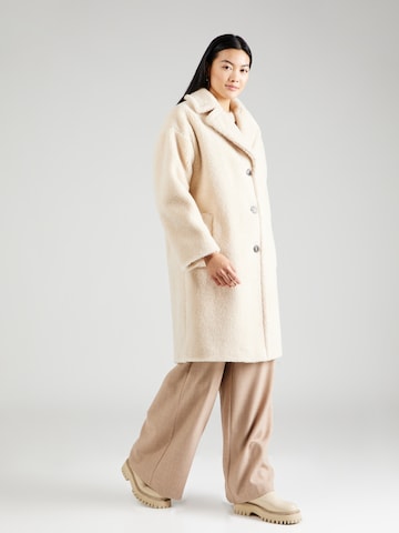 Weekend Max Mara Between-seasons coat 'VEBER' in Beige: front