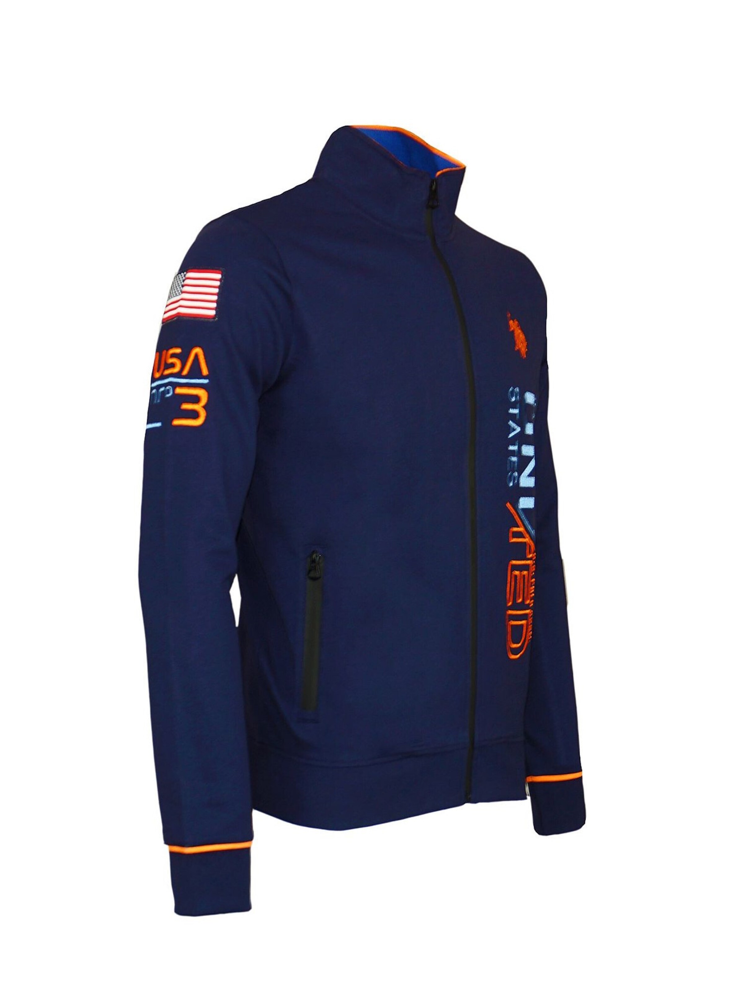 Giacca di felpa di U.S. POLO ASSN. in blu