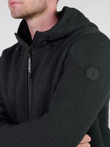 Le Temps Des Cerises Sweatvest 'Disal' in Zwart