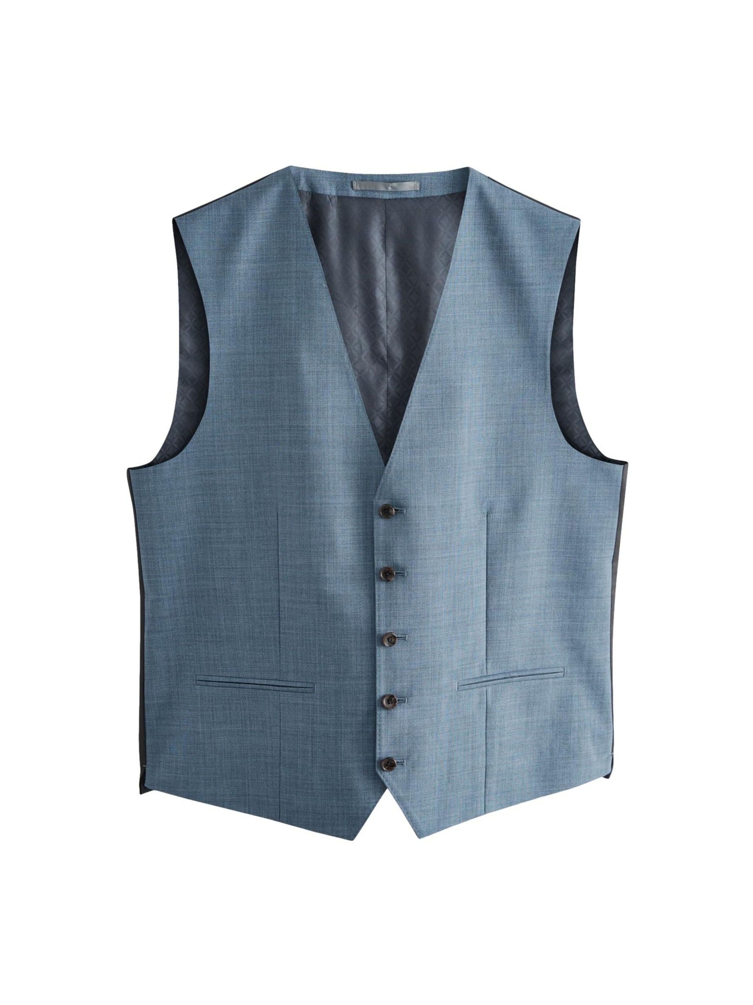 Next Жилет от костюма 'Nova Fides' в Синий: спереди