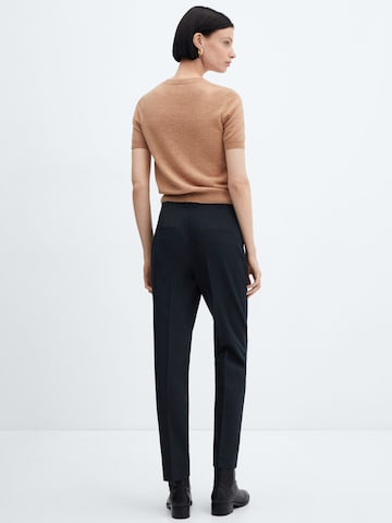 MANGO Slimfit Pantalon 'BOREAL' in Blauw