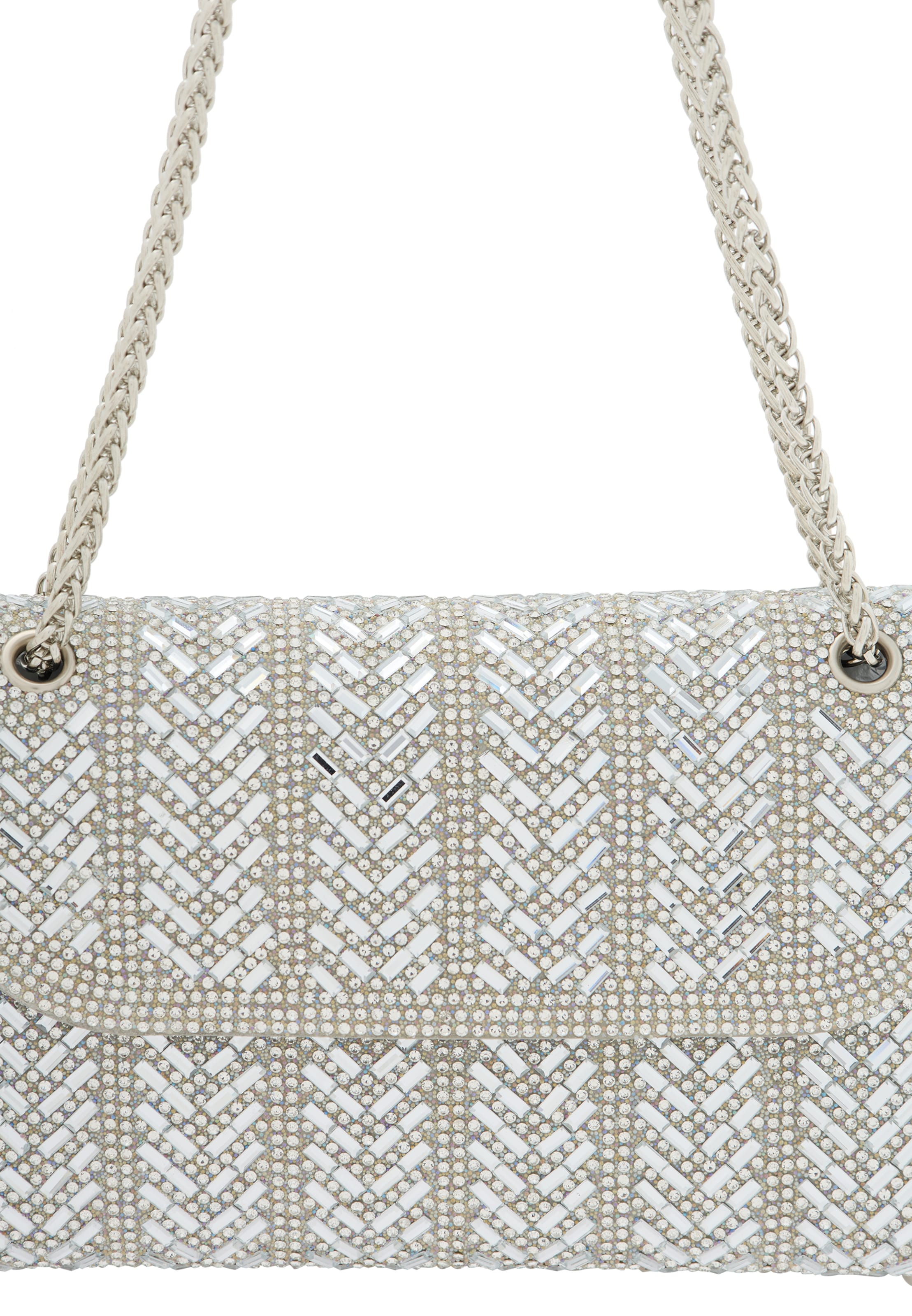 NAEMI Axelremsväska i silver