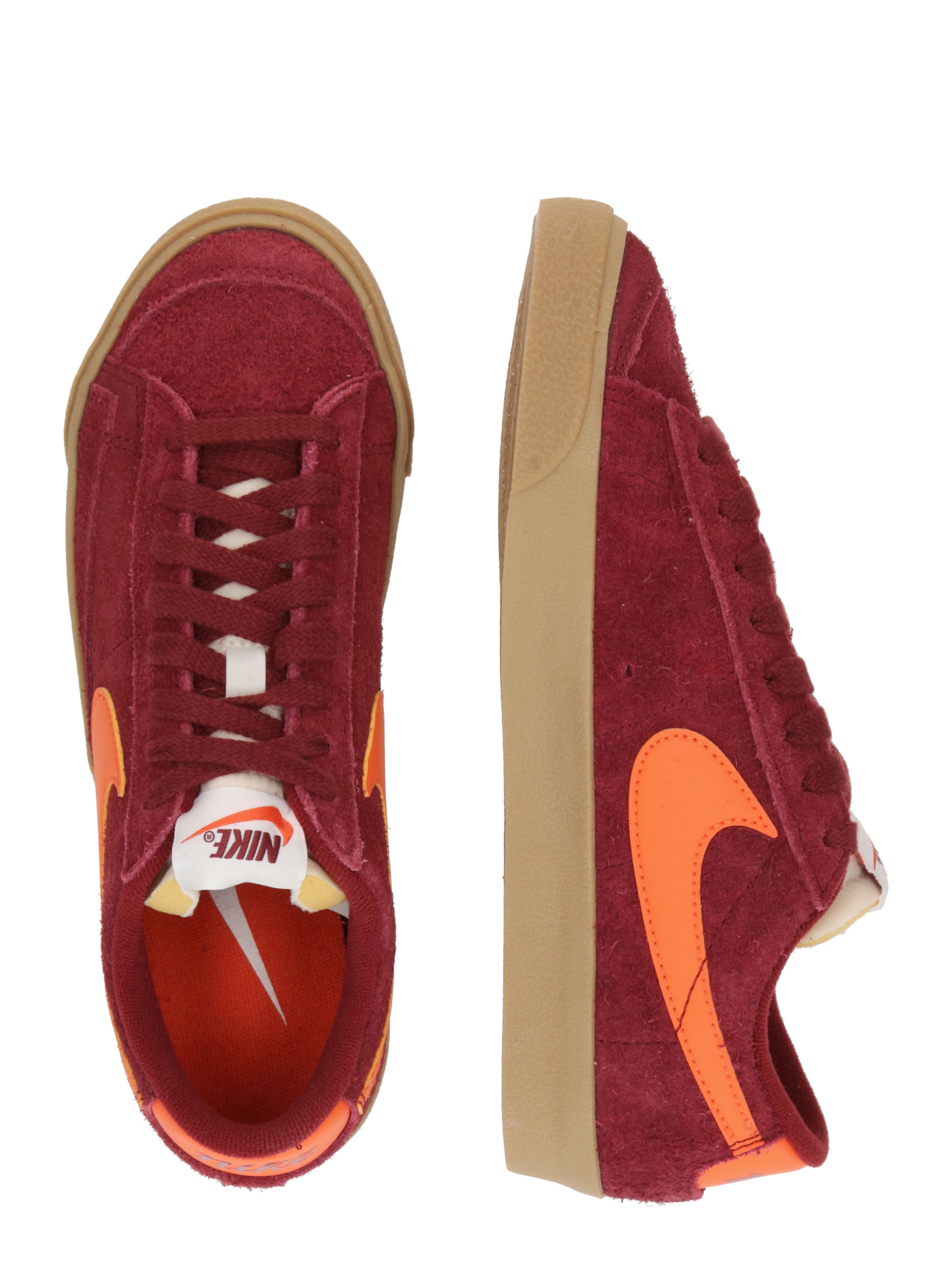 Nike Sportswear Nizke superge 'BLAZER '77 VNTG' | rdeča barva