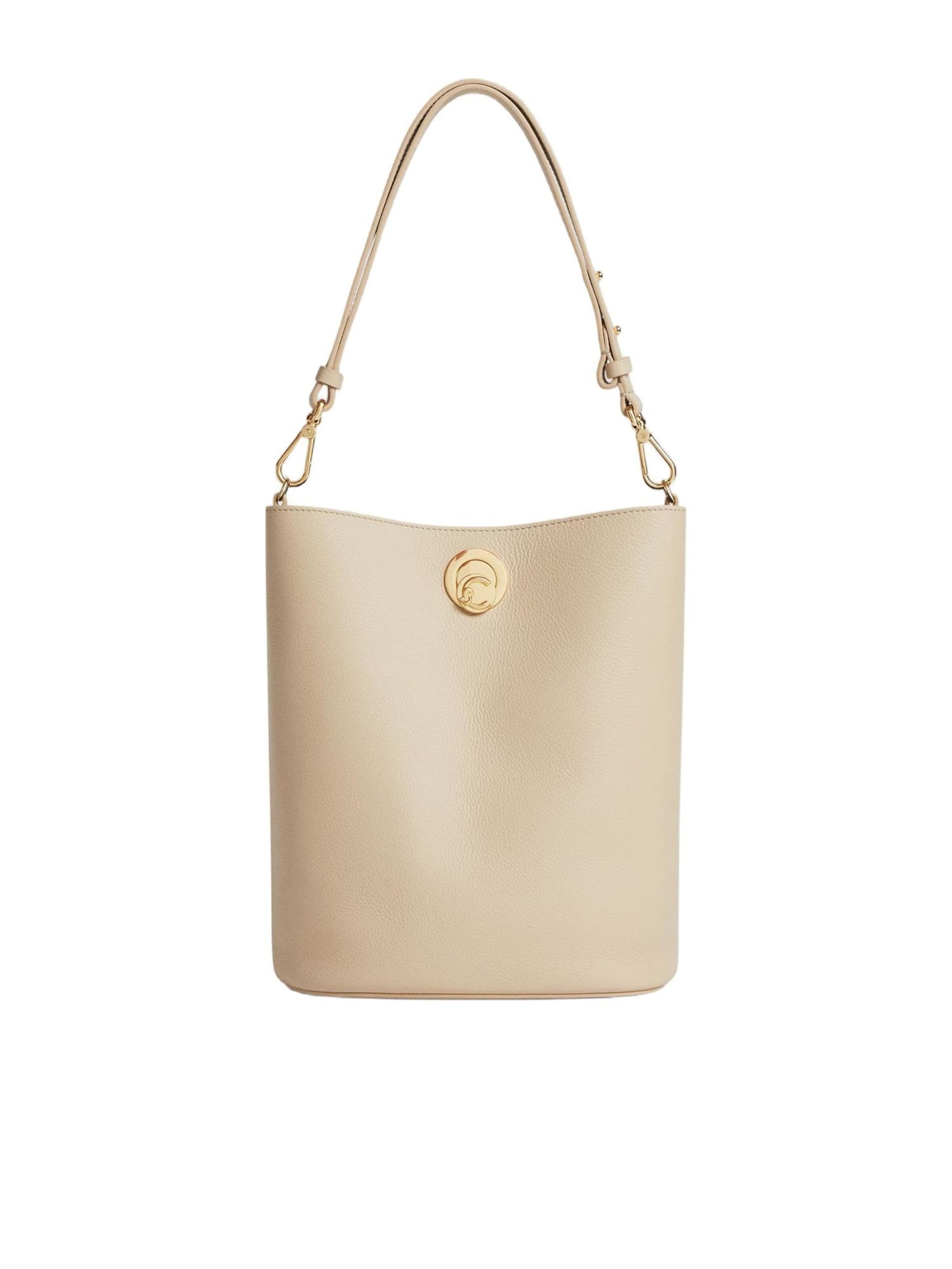 Coccinelle Handbag 'COCCINELLE Nikla S26' in Beige: front