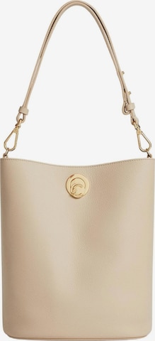 Coccinelle Handbag 'COCCINELLE Nikla S26' in Beige: front