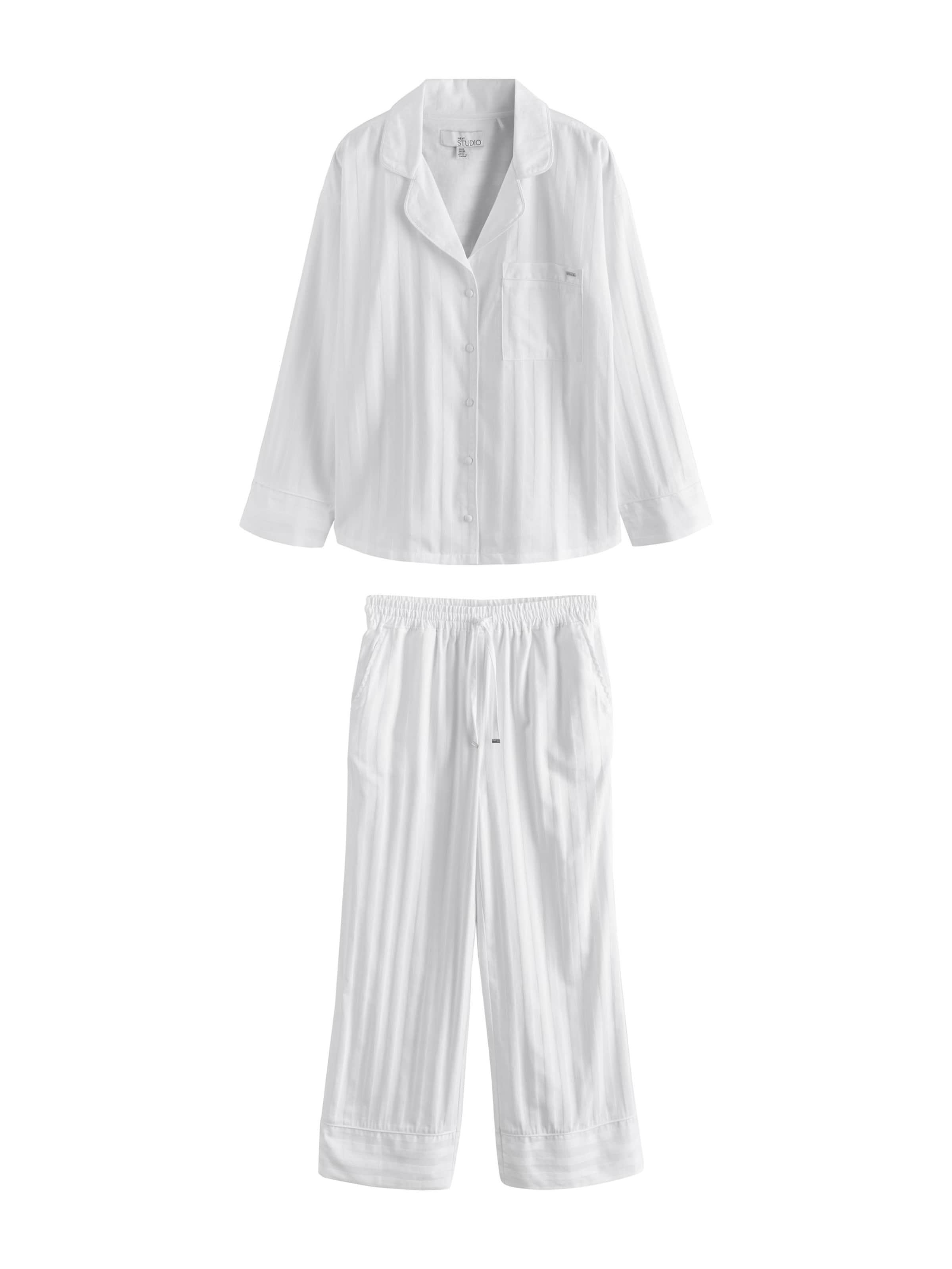 Next Pyjama en XS en blanc, Vue avec produit
