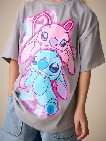 Next Shirt 'Lilo & Stitch' in Grey
