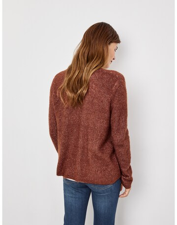 GERRY WEBER Knit Cardigan in Brown