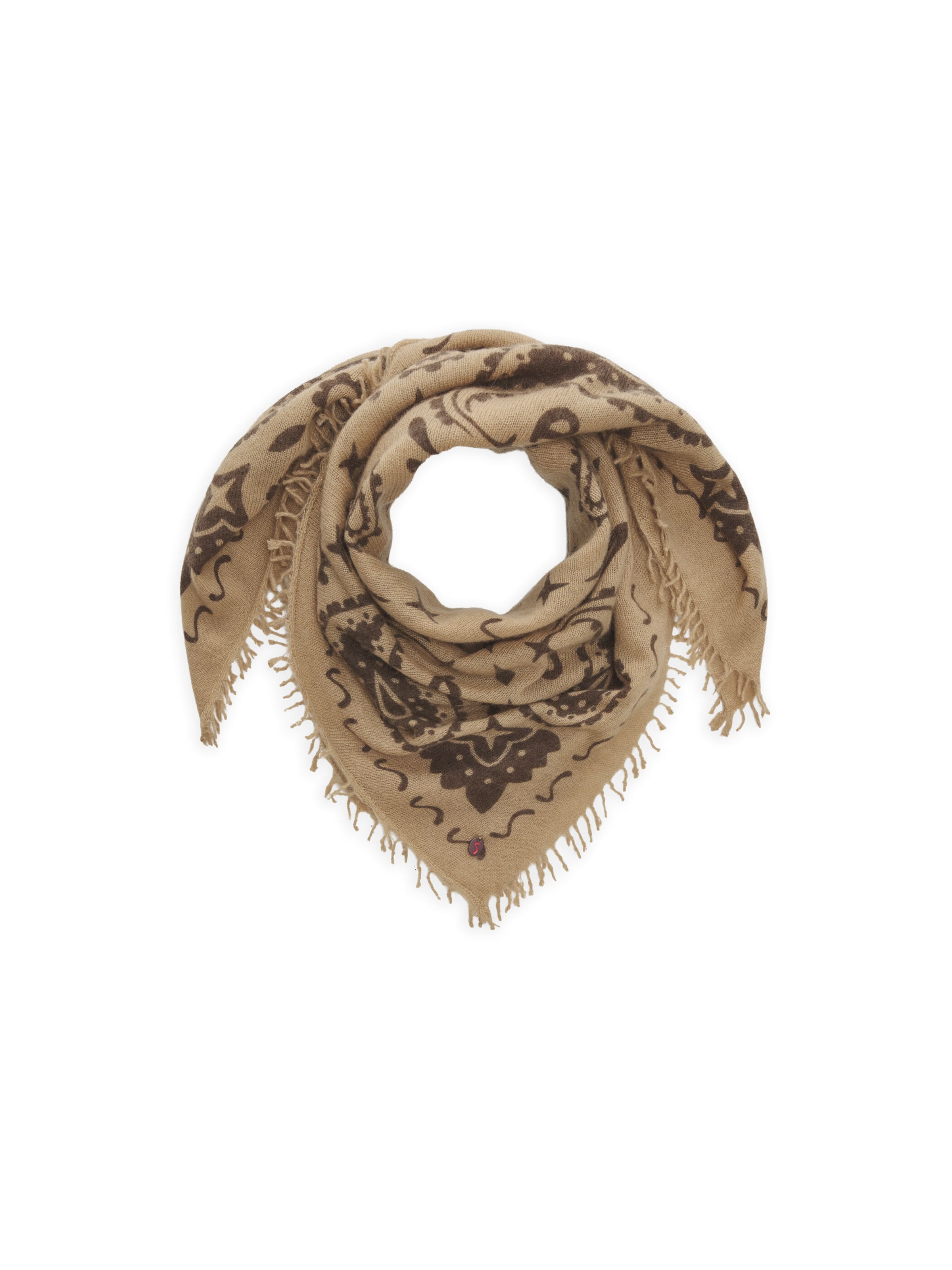 Foulard CODELLO en marron