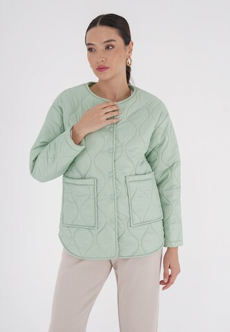 FRESHLIONS Between-season jacket 'Amara' in Green: front