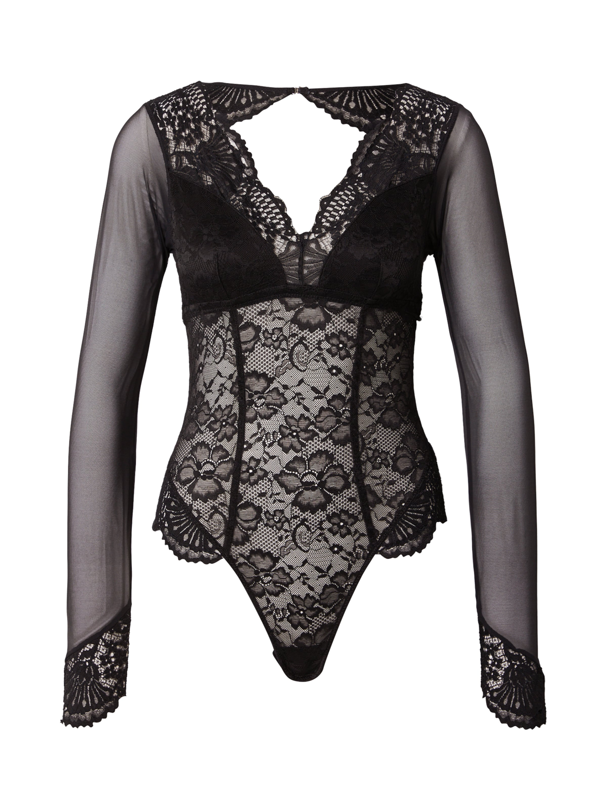 Hunkemöller Body &#x27;ESSIE&#x27; in Zwart: voorkant