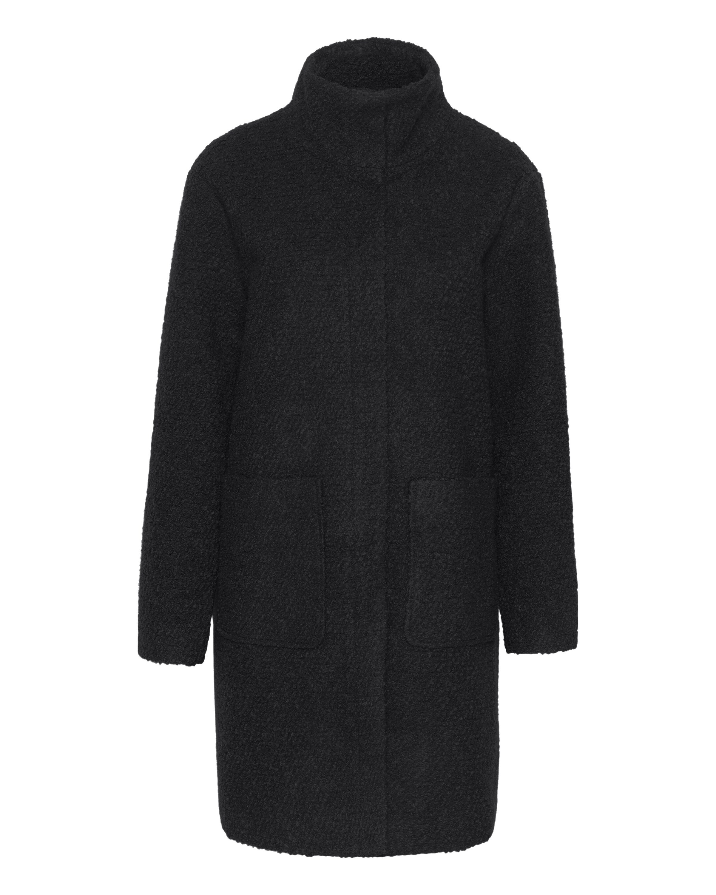 SAINT TROPEZ Overgangsfrakke 'Freddy' i sort: forside