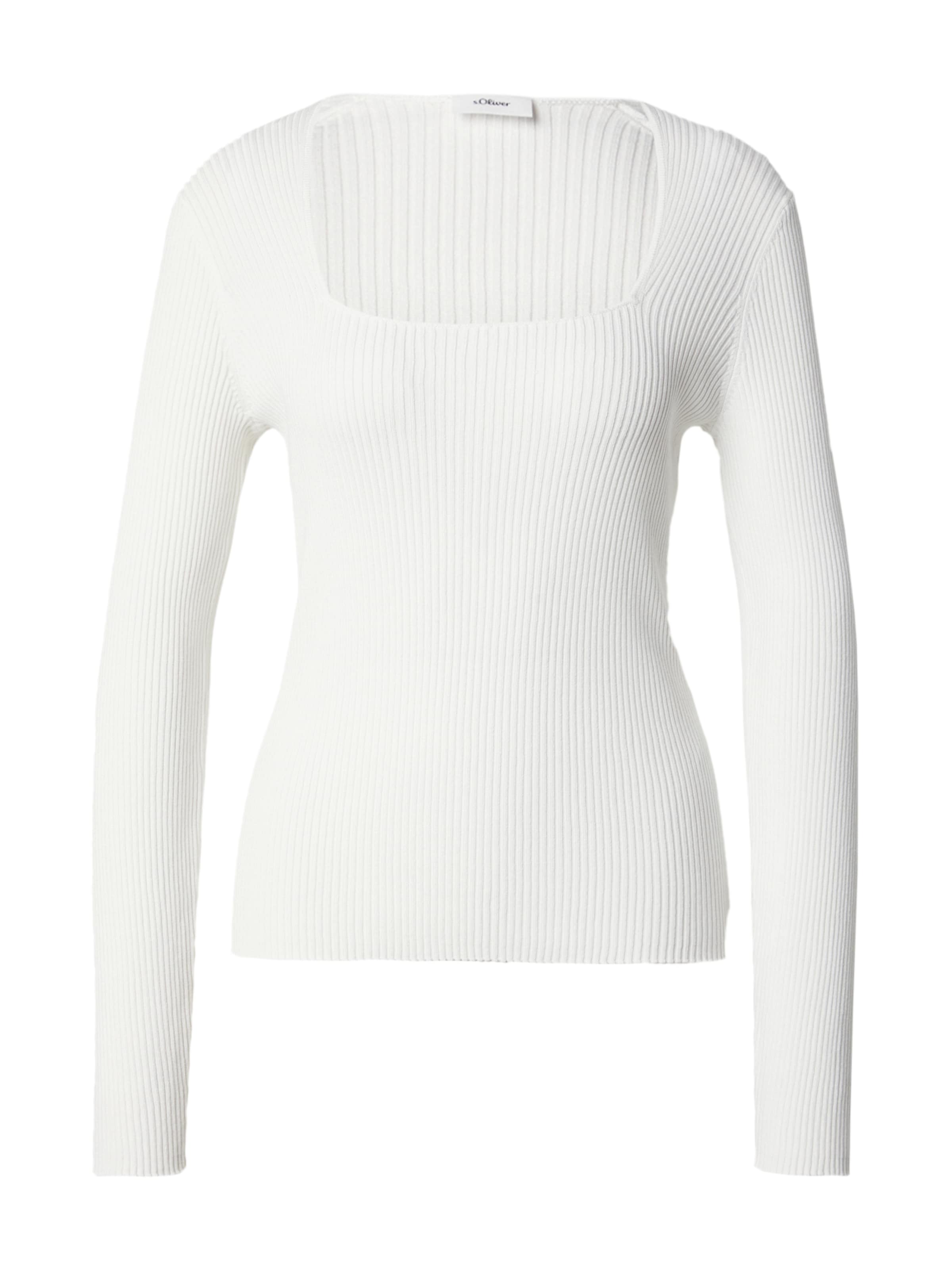 s.Oliver BLACK LABEL Pullover in Beige: Vorderseite