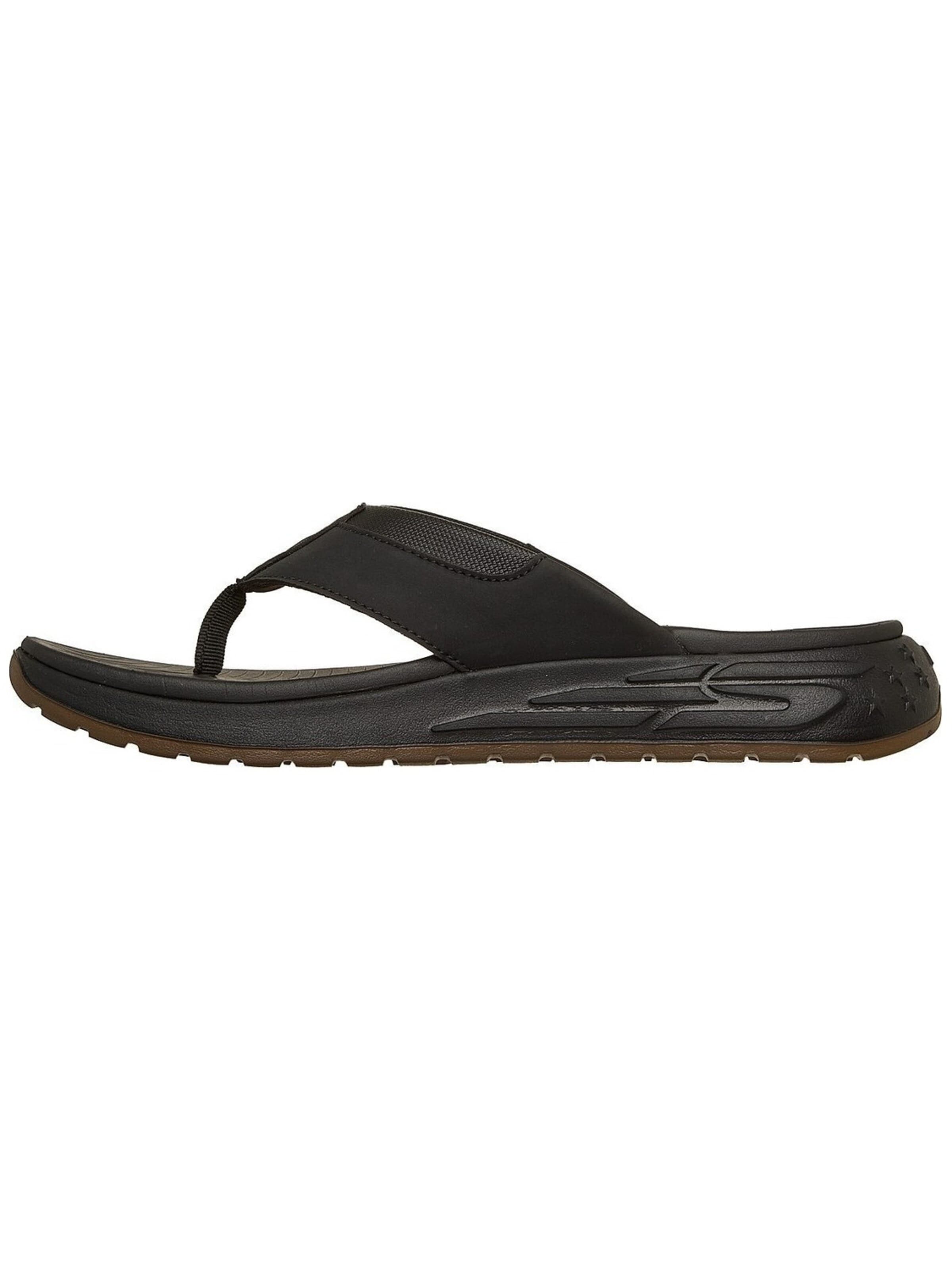 SKECHERS - Sandalias de dedo 'Skechers Street Retro Jogger-tate' en negro