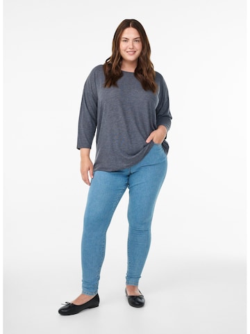 Zizzi - Blusa 'Rosey' en gris