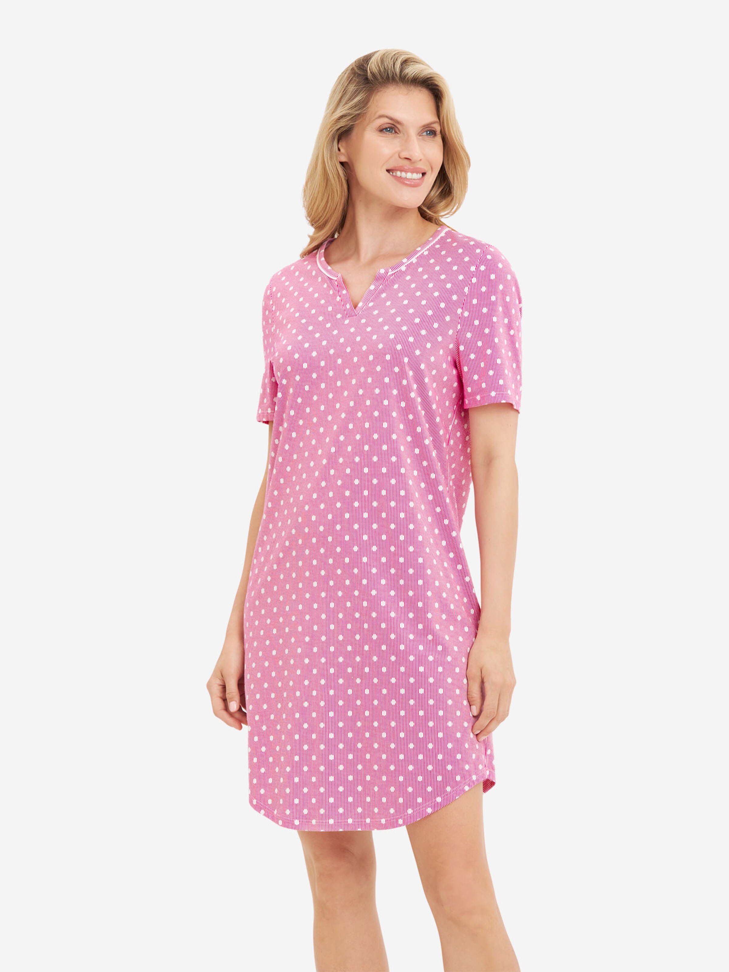 Rösch Nachthemd ' Mustermix ' in Pink