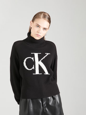 Calvin Klein Jeans Tröja i svart: framsida