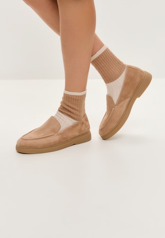 CESARE GASPARI Slipper in Beige
