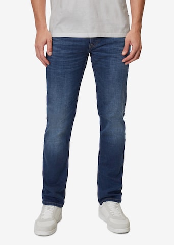 Marc O'Polo Regular Jeans in Blauw: voorkant