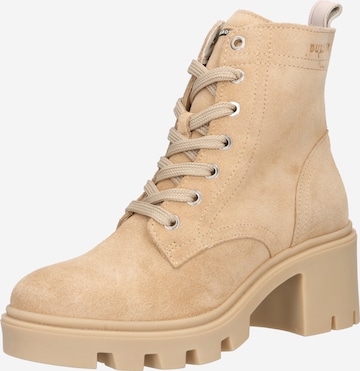 BULLBOXER Veterlaarsjes in Beige: voorkant