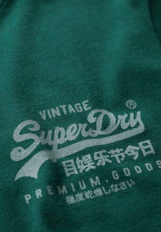 Superdry Shirt 'Heritage' in Groen