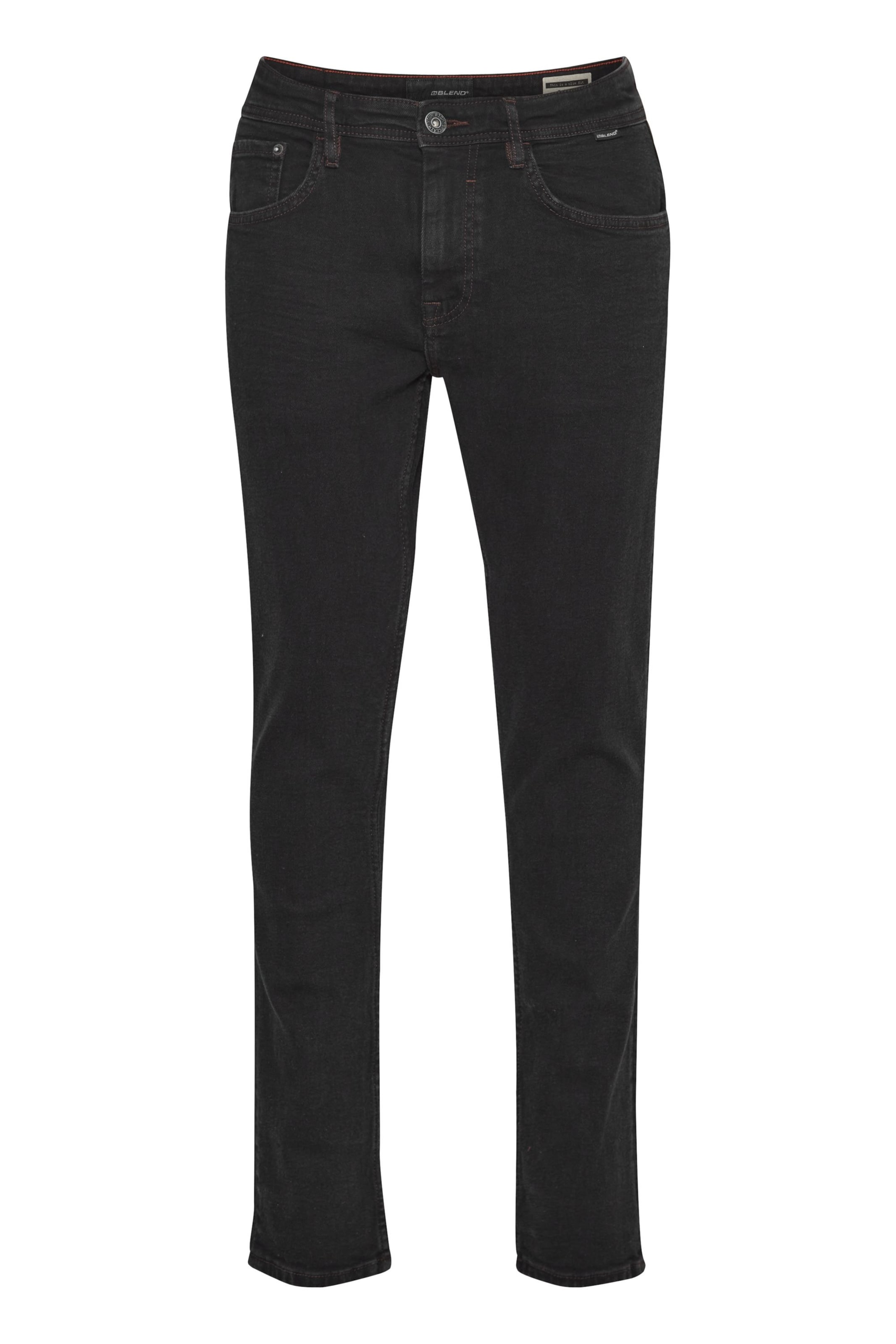 BLEND Regular Jeans 'Twister' in Schwarz: Vorderseite