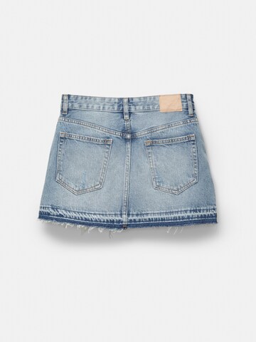 Pull&Bear Rok in Blauw