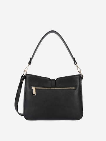 LANCASTER ParisMessenger torba preko ramena 'Lancaster Sac besace Zippé L Milano Horizon Noir' - crna boja