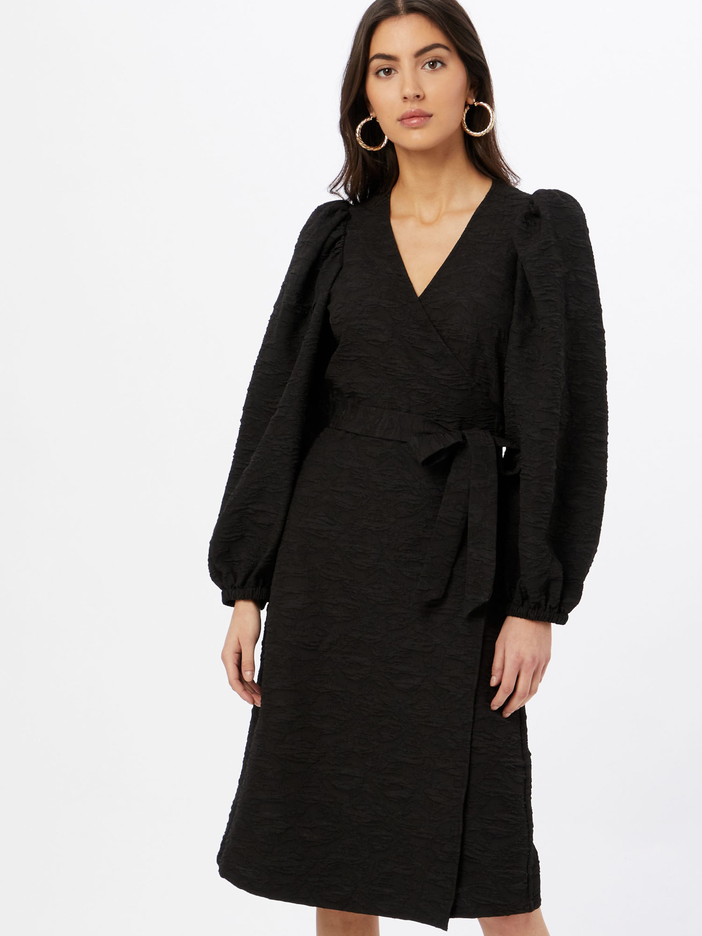 JUST FEMALE Dress Toda in Black ABOUT YOU