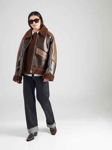 VERO MODA Пуловер 'VMBOOM' в кафяво