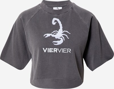 VIERVIER Shirs 'Zoe' in grau, Produktansicht