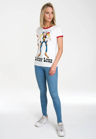 LOGOSHIRT Shirt 'Lucky Luke' in Mixed colors