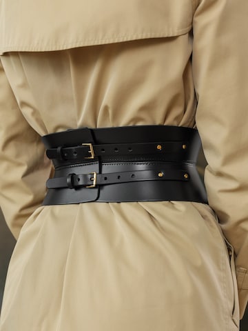 Haute Cuir - Cinturón 'Kairo Corset Belt' en negro