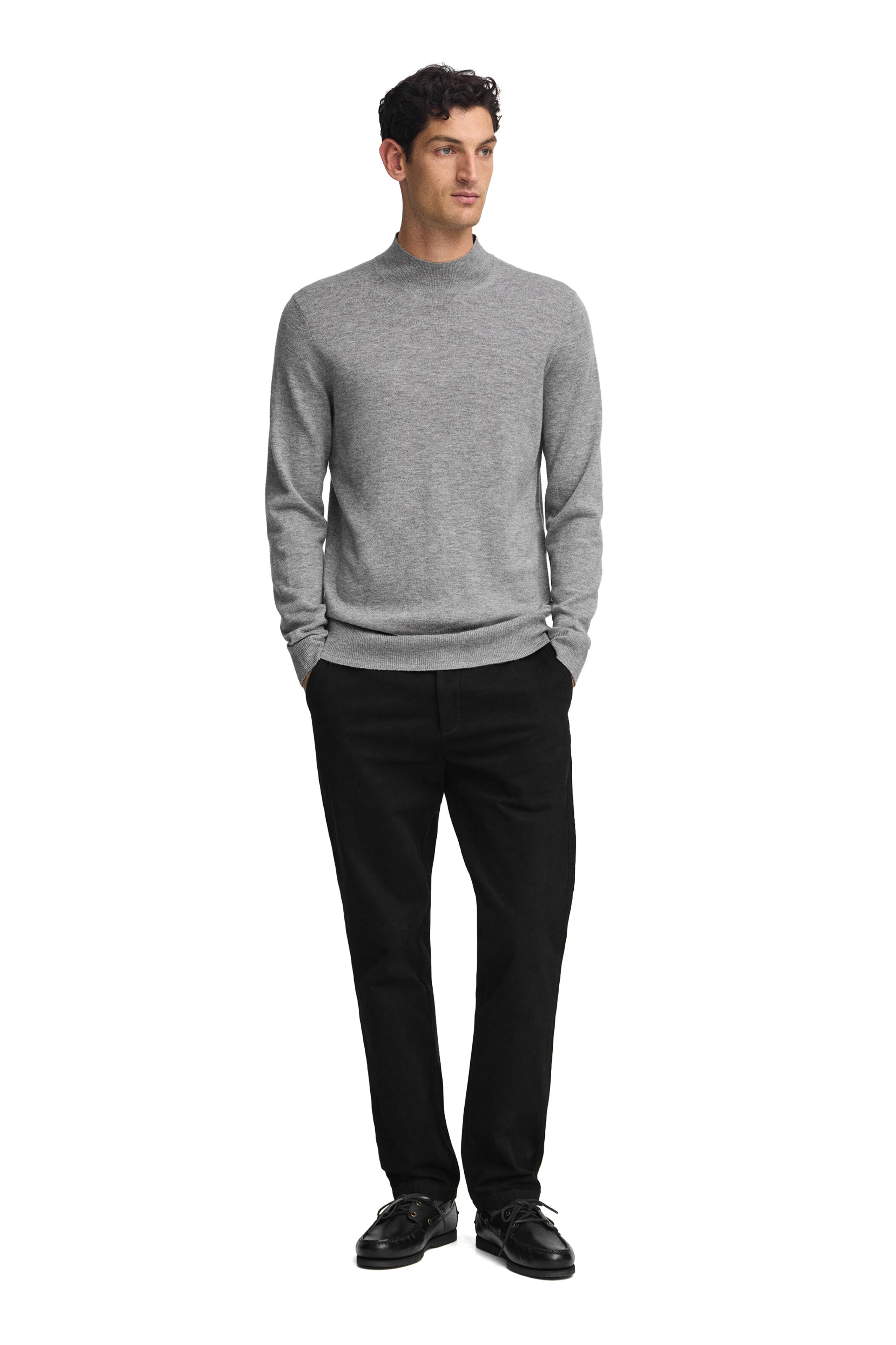 Polo Club Sweater in Grey