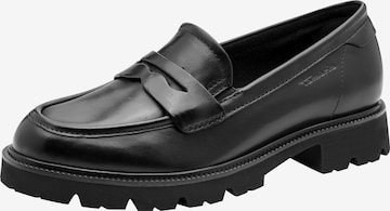 Chaussure basse Tamaris en noir : devant