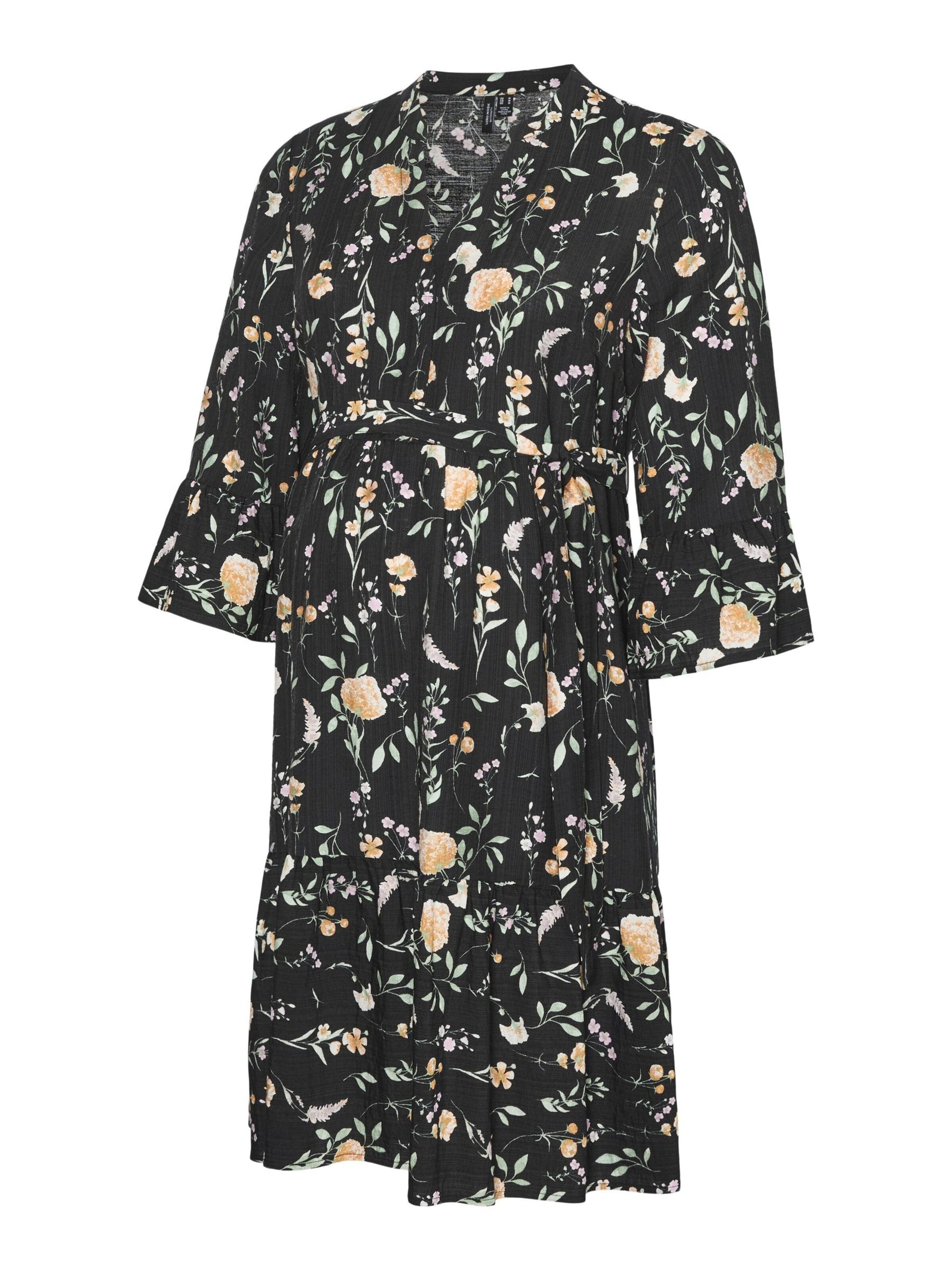 Vero Moda Maternity Vestido 'VERA' en mezcla de colores / negro, Vista del producto