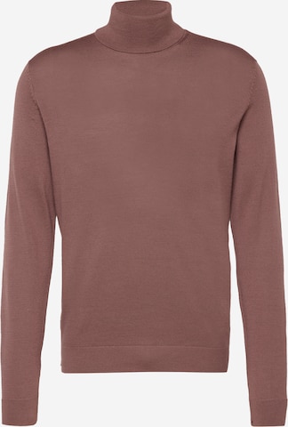 Pull-over SELECTED HOMME en violet : devant