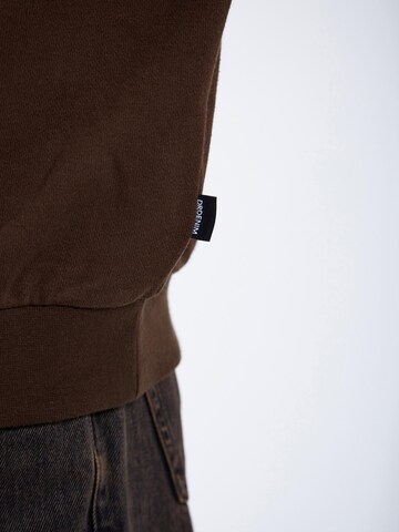 Dr. Denim Sweatshirt 'Kenan' in Brown