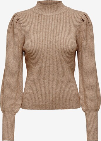 ONLY Sweater 'Katia' in Brown: front